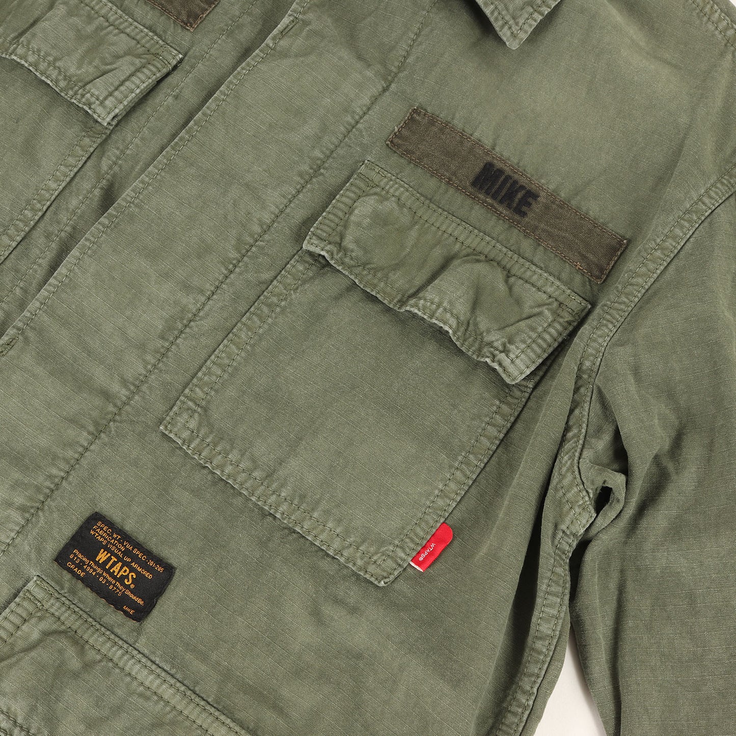 リップストップ ミリタリー ジャングル シャツジャケット(JUNGLE L/S)