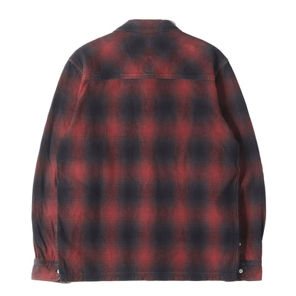 00s オンブレチェック オープンカラー フランネルシャツ(VATOS L/S)