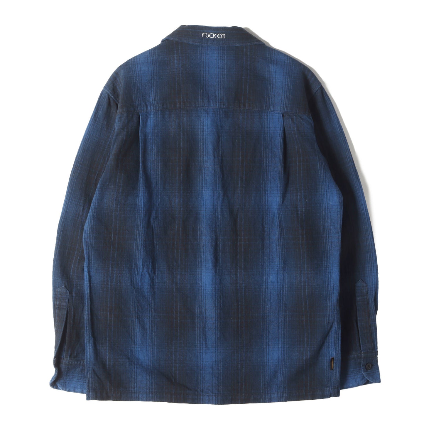 オンブレチェック フランネルシャツ(B&C / C-SHIRT . LS)