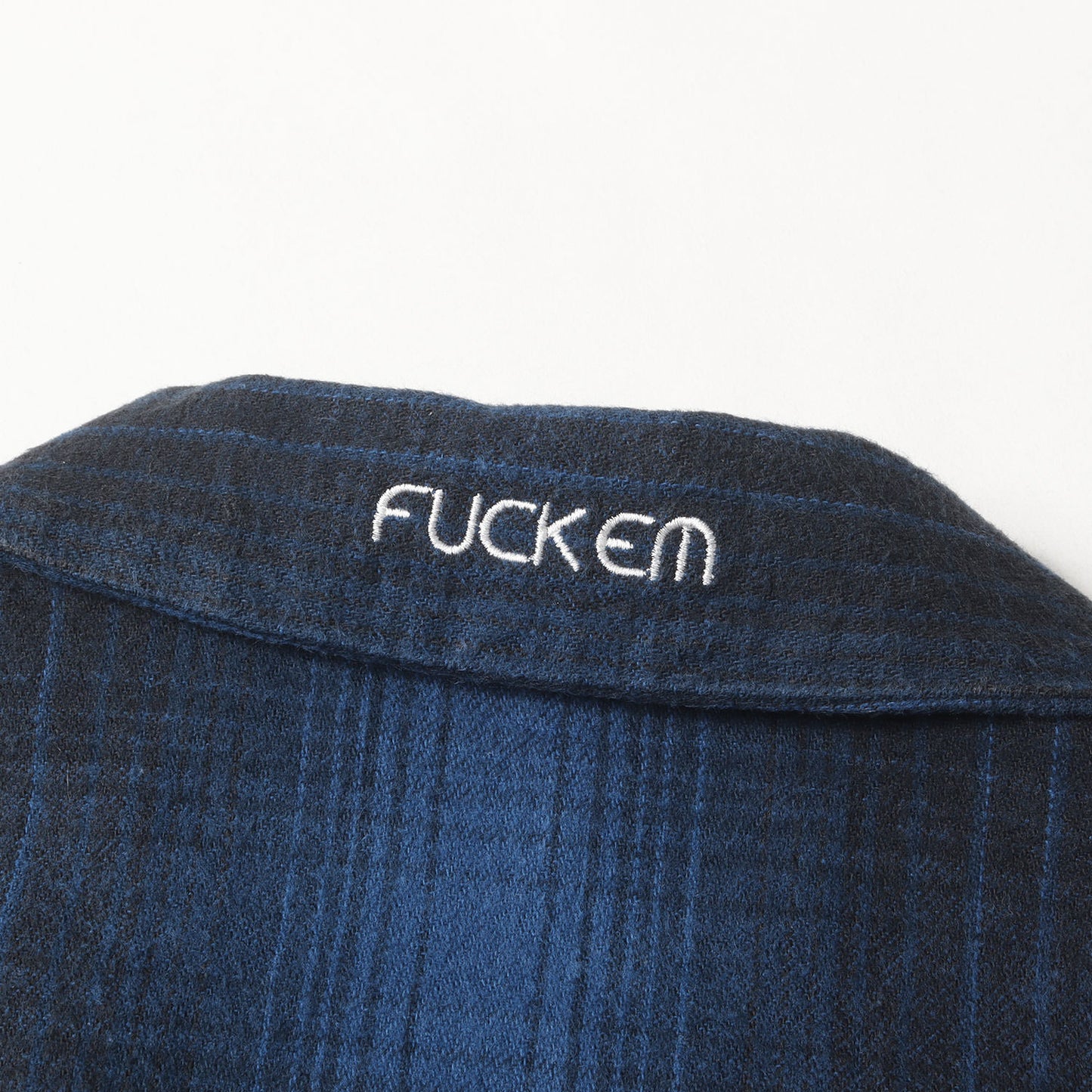 オンブレチェック フランネルシャツ(B&C / C-SHIRT . LS)