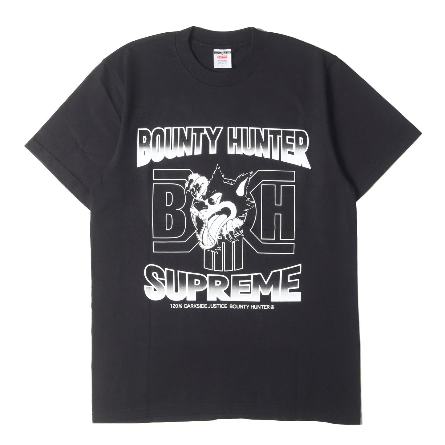 23AW ×BOUNTY HUNTER ウルフロゴ Tシャツ(Wolf Tee)