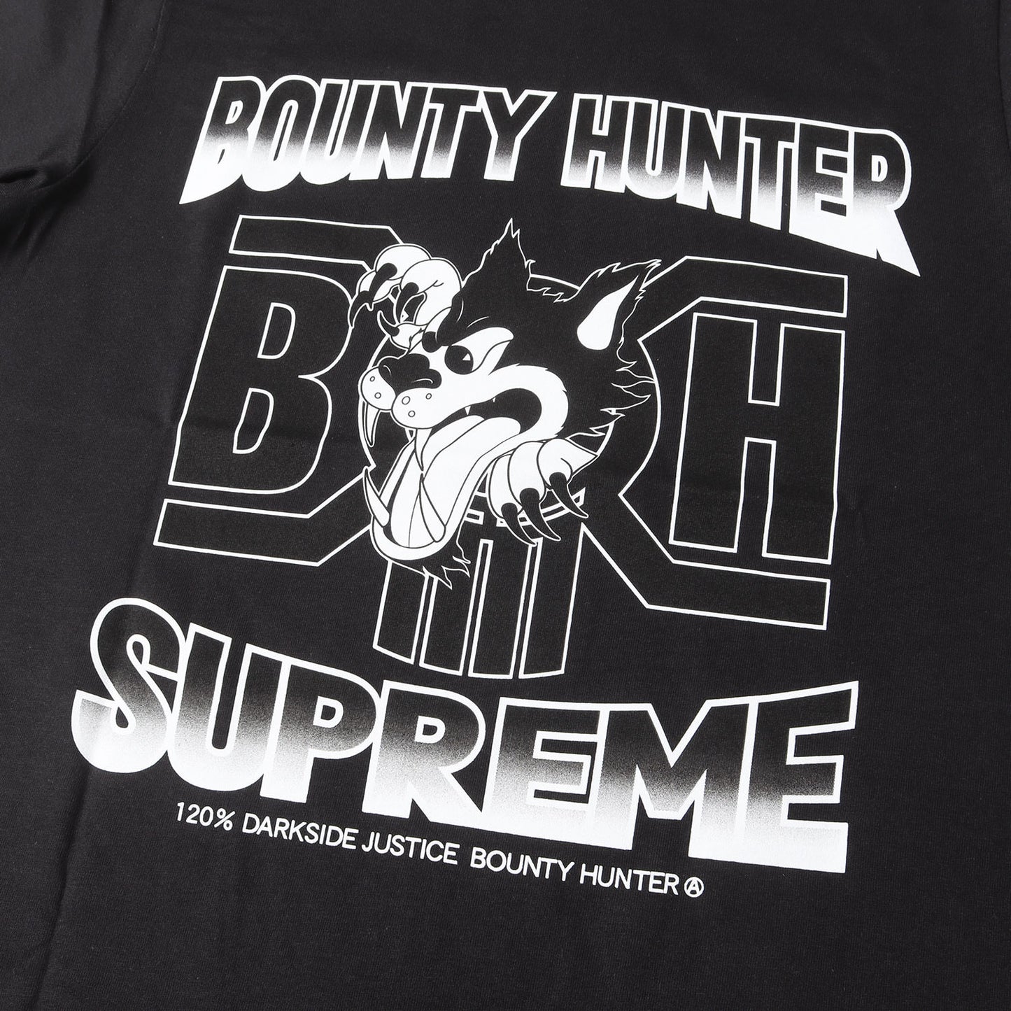 23AW ×BOUNTY HUNTER ウルフロゴ Tシャツ(Wolf Tee)