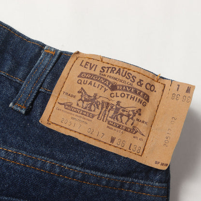 [濃紺 グッドコンディション] 80s 517-0217 フレア デニムパンツ USA製