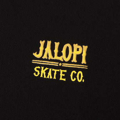 JALOPI SKATE CO. ロゴプリント スウェットパーカー