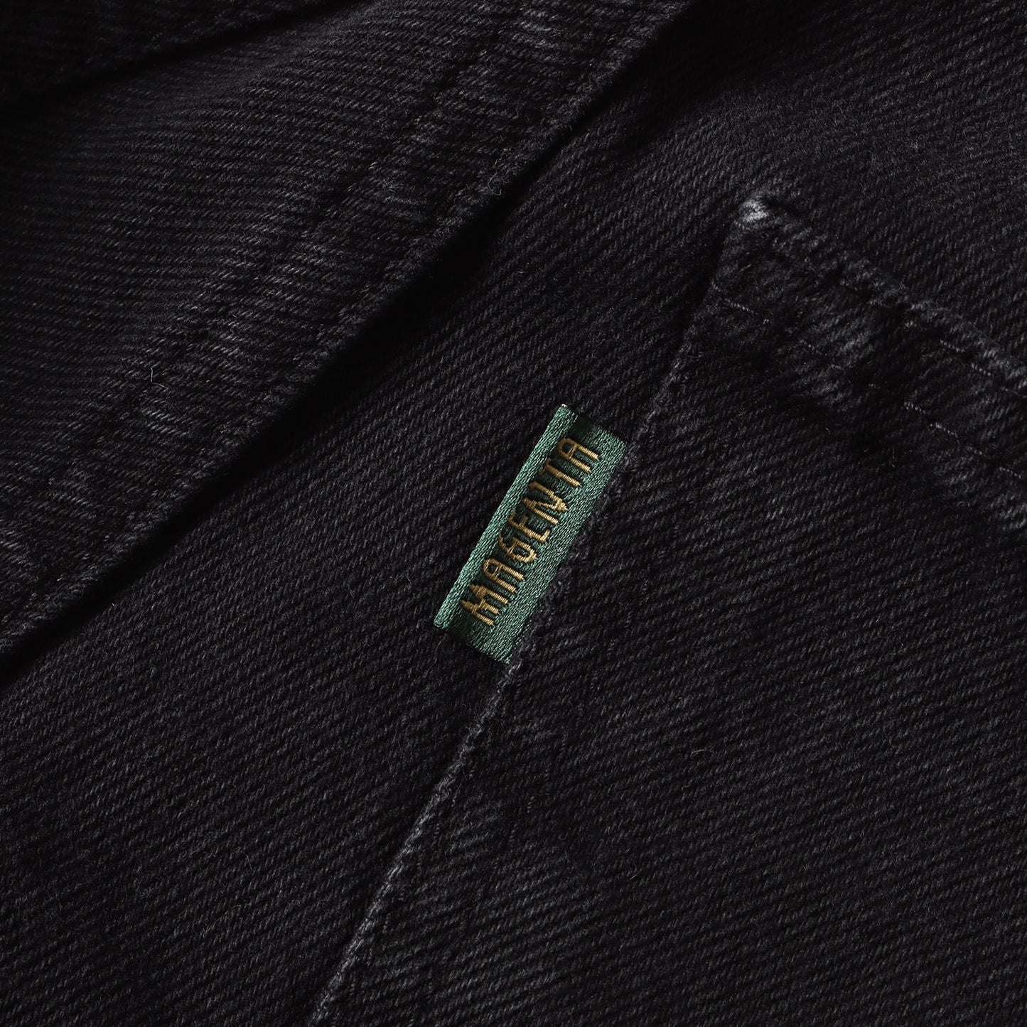 ウォッシュド バギー ブラックデニムパンツ(OG DENIM PANTS)