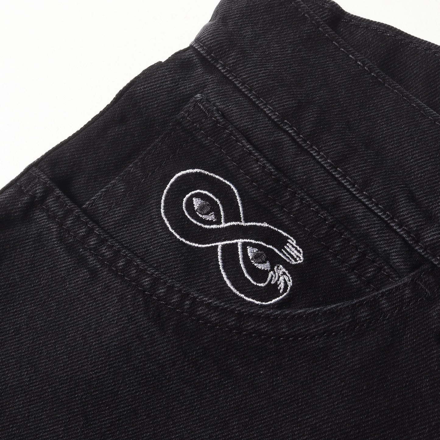 ウォッシュド バギー ブラックデニムパンツ(OG DENIM PANTS)