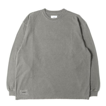 22AW オーバーダイ加工 ロングスリーブ Tシャツ(AII 03 / LS / COTTON. SIGN)