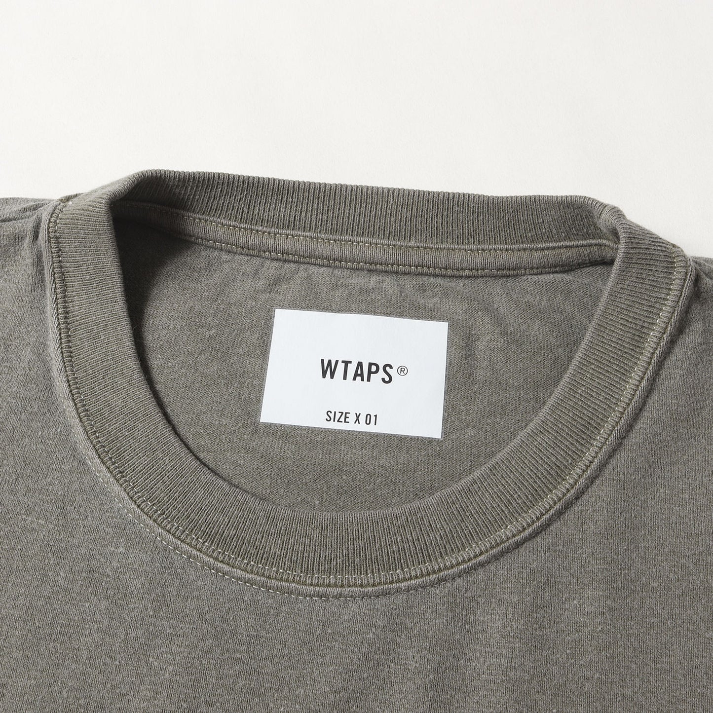 22AW オーバーダイ加工 ロングスリーブ Tシャツ(AII 03 / LS / COTTON. SIGN)