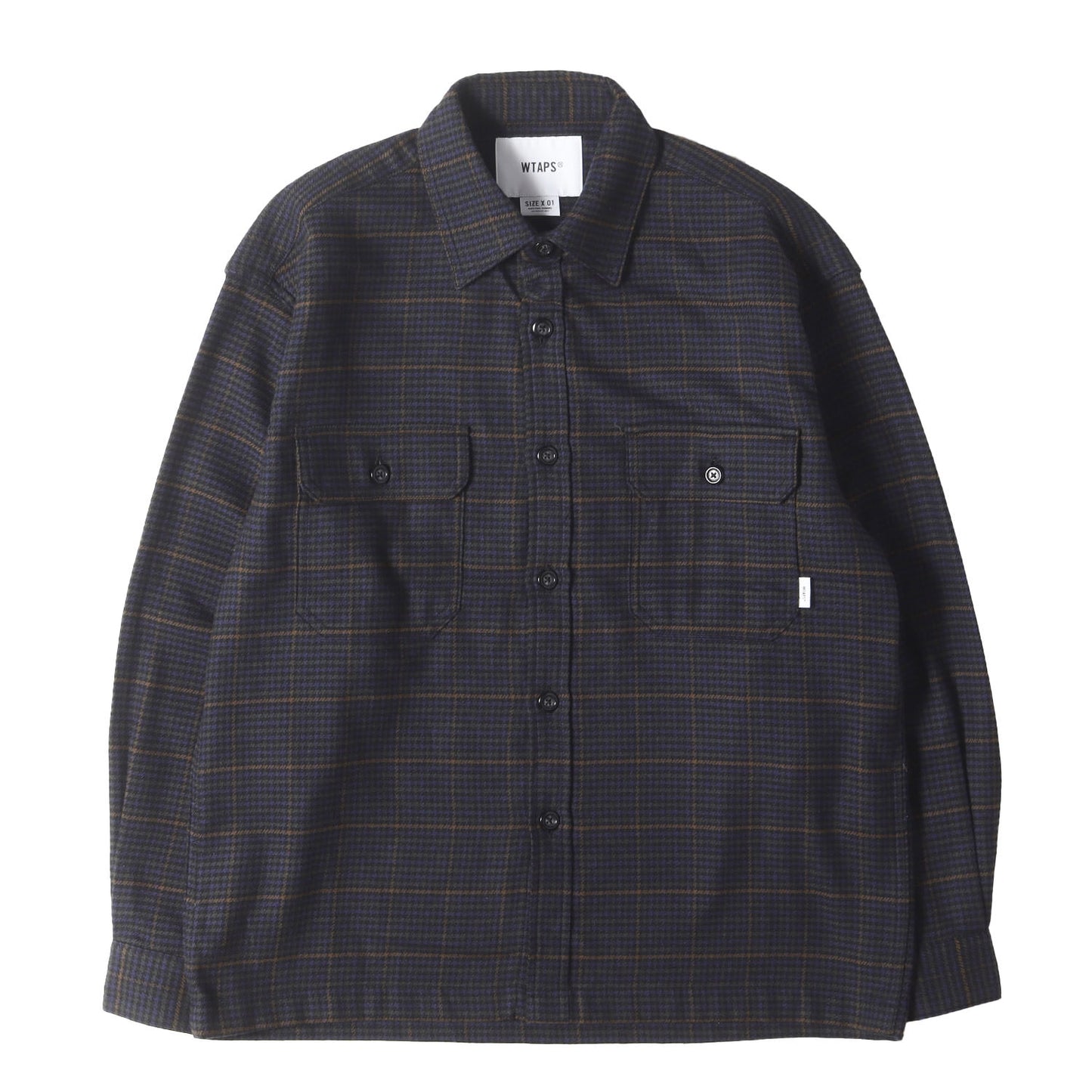 24AW グレンチェック フランネルシャツ(DECK / LS / COTTON. TWILL. TEXTILE)
