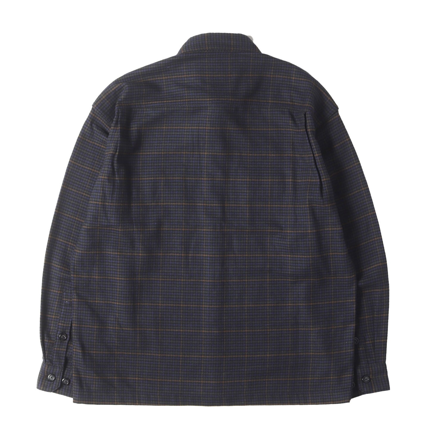 24AW グレンチェック フランネルシャツ(DECK / LS / COTTON. TWILL. TEXTILE)