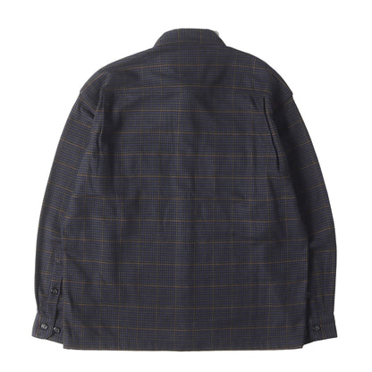 24AW グレンチェック フランネルシャツ(DECK / LS / COTTON. TWILL. TEXTILE)