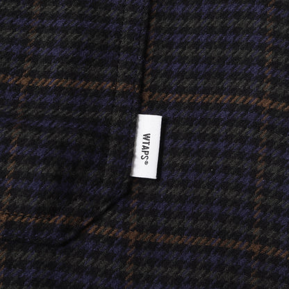 24AW グレンチェック フランネルシャツ(DECK / LS / COTTON. TWILL. TEXTILE)