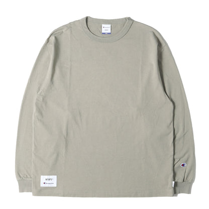 21AW ×Champion ロングスリーブ Tシャツ(ACADEMY / LS / COTTON)