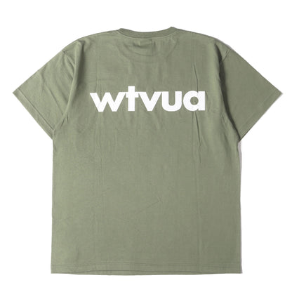 24SS wtvuaロゴ クルーネック Tシャツ(WTVUA SS TEE )