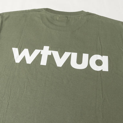 24SS wtvuaロゴ クルーネック Tシャツ(WTVUA SS TEE )