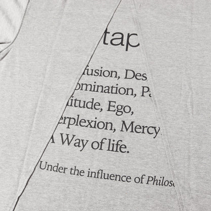 23SS 切替しデザイン クルーネック Tシャツ(INGREDIENT / SS / COTTON)