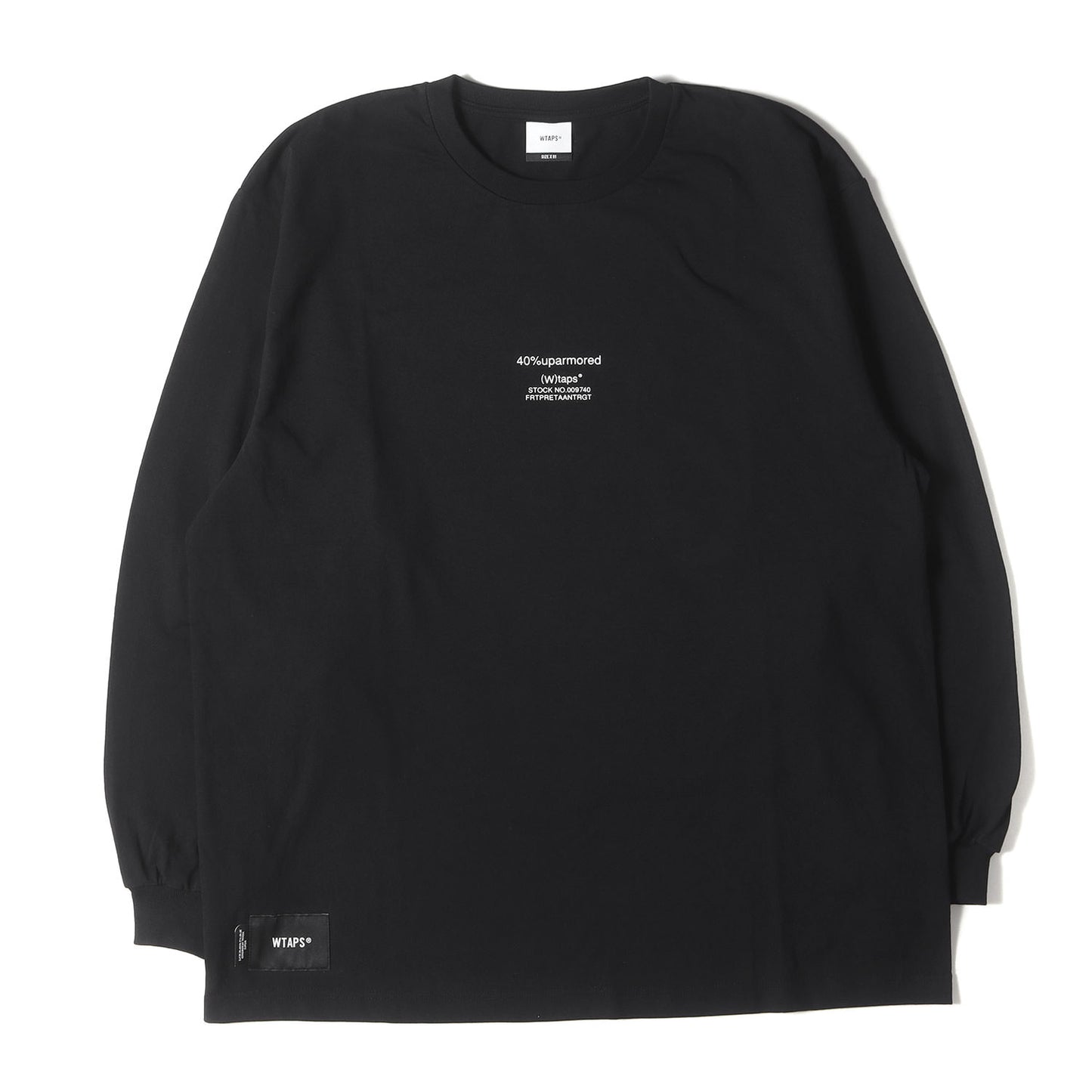 24AW 40PCTロゴ ロングスリーブ Tシャツ(40PCT UPARMORED / LS / COTTON)