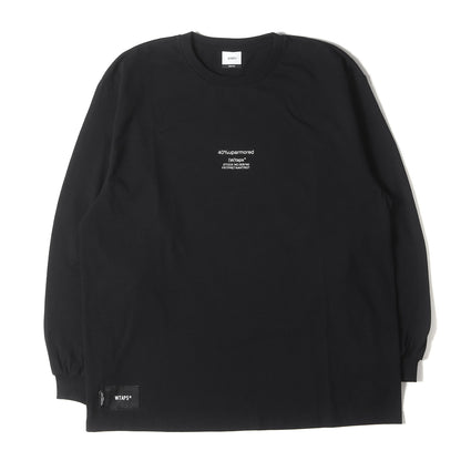 24AW 40PCTロゴ ロングスリーブ Tシャツ(40PCT UPARMORED / LS / COTTON)