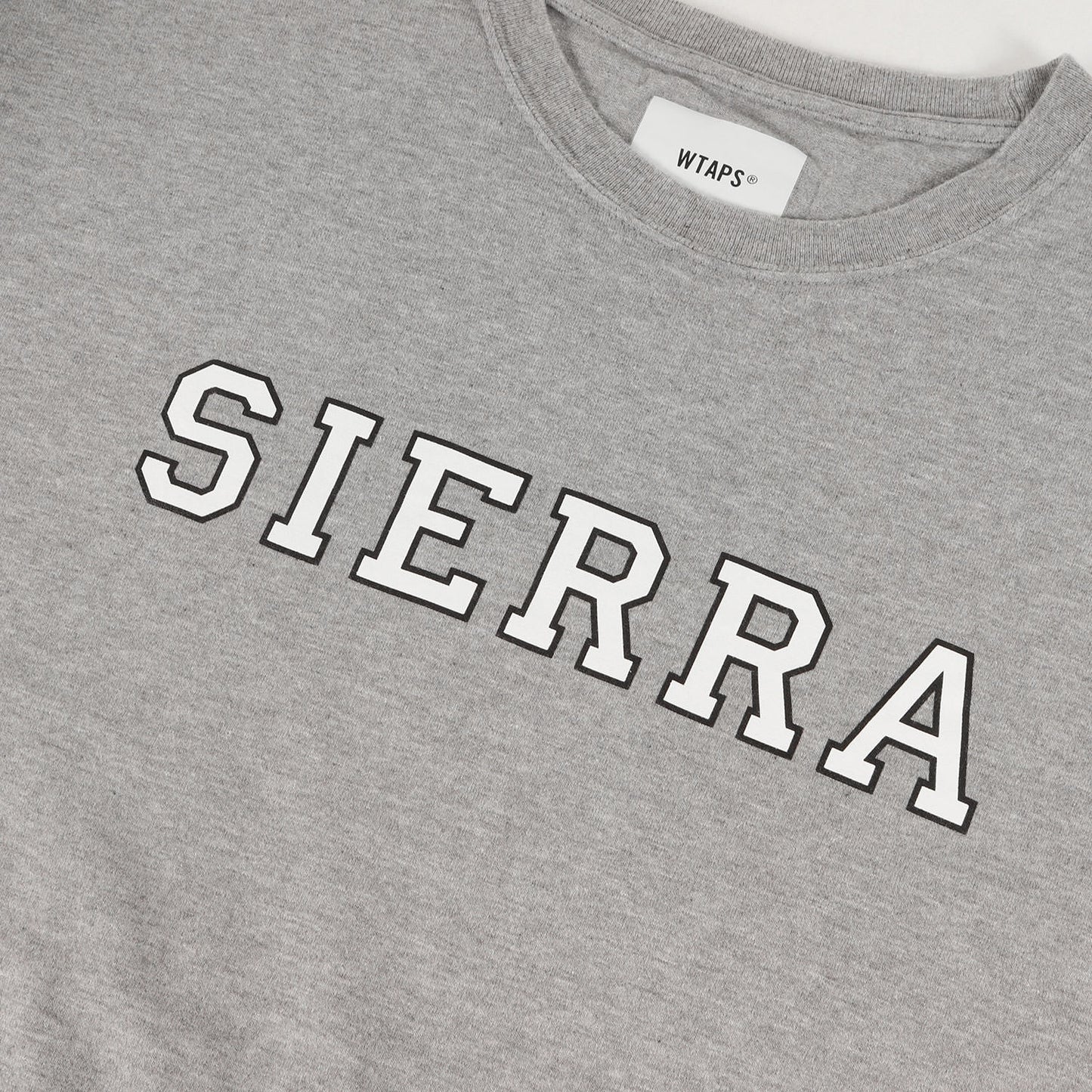 24AW サイズロゴ ロングスリーブ Tシャツ(ACADEMY / LS / COTTON 02)