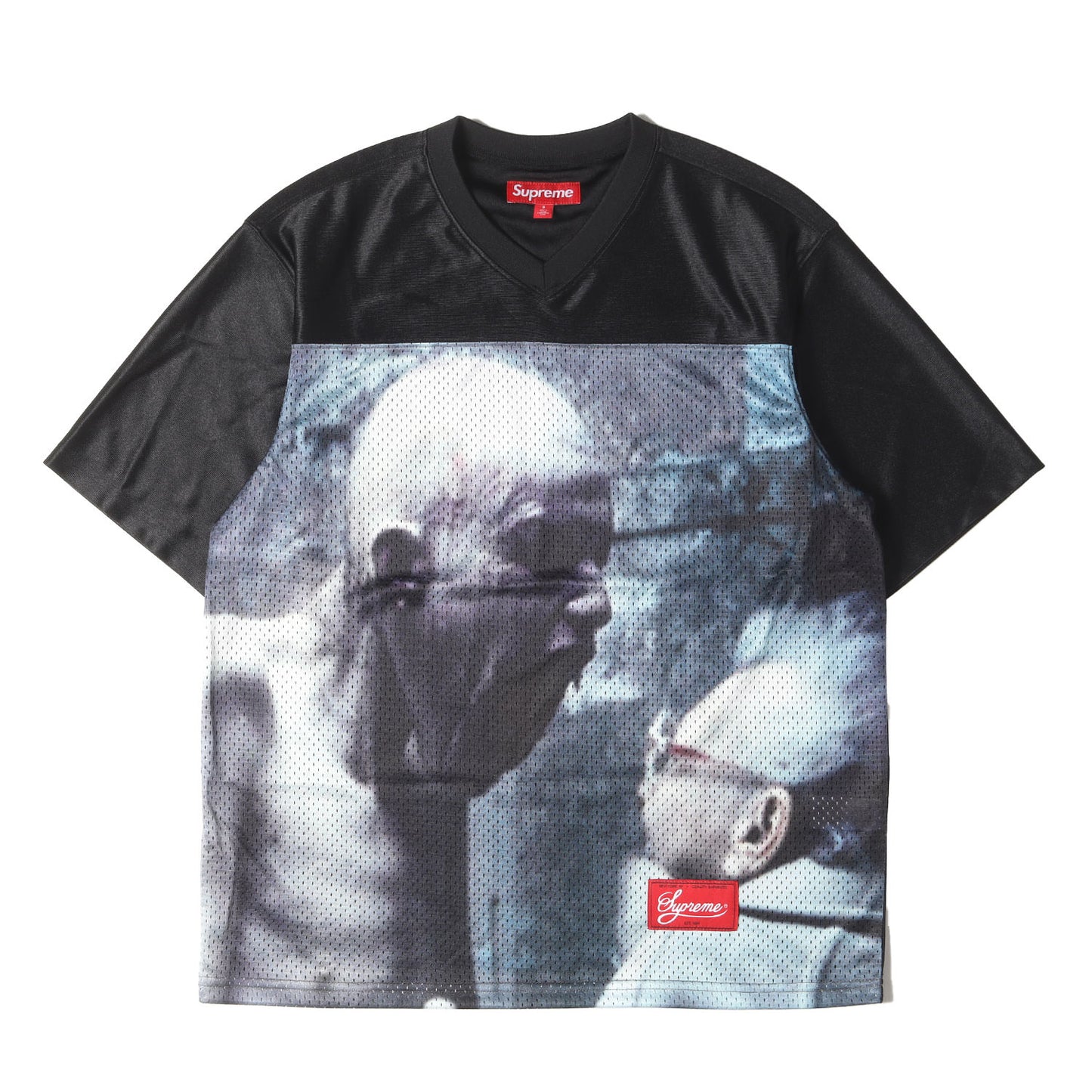 25SS ×Aphex Twin アルバムアート メッシュジャージ フットボール Tシャツ(Football Jersey)