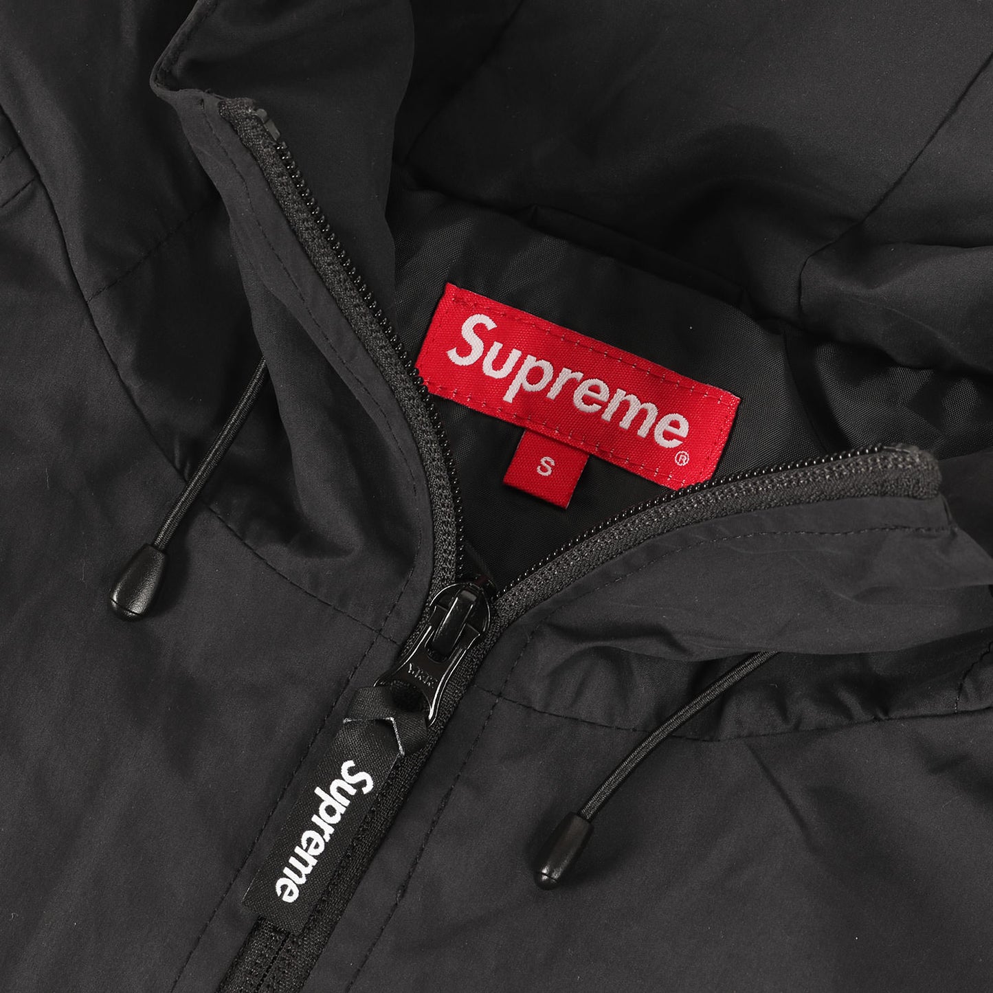 23SS パンチングロゴ フルジップ フード ジャケット(Lightweight Nylon Hooded Jacket)