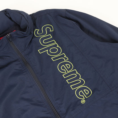 ロゴ刺繍 ナイロン ウインドブレーカー ジャケット( Nylon Windbreaker)