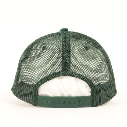 25SS フェイクスウェード ラインストーンロゴ メッシュキャップ(TRUCKER HAT)