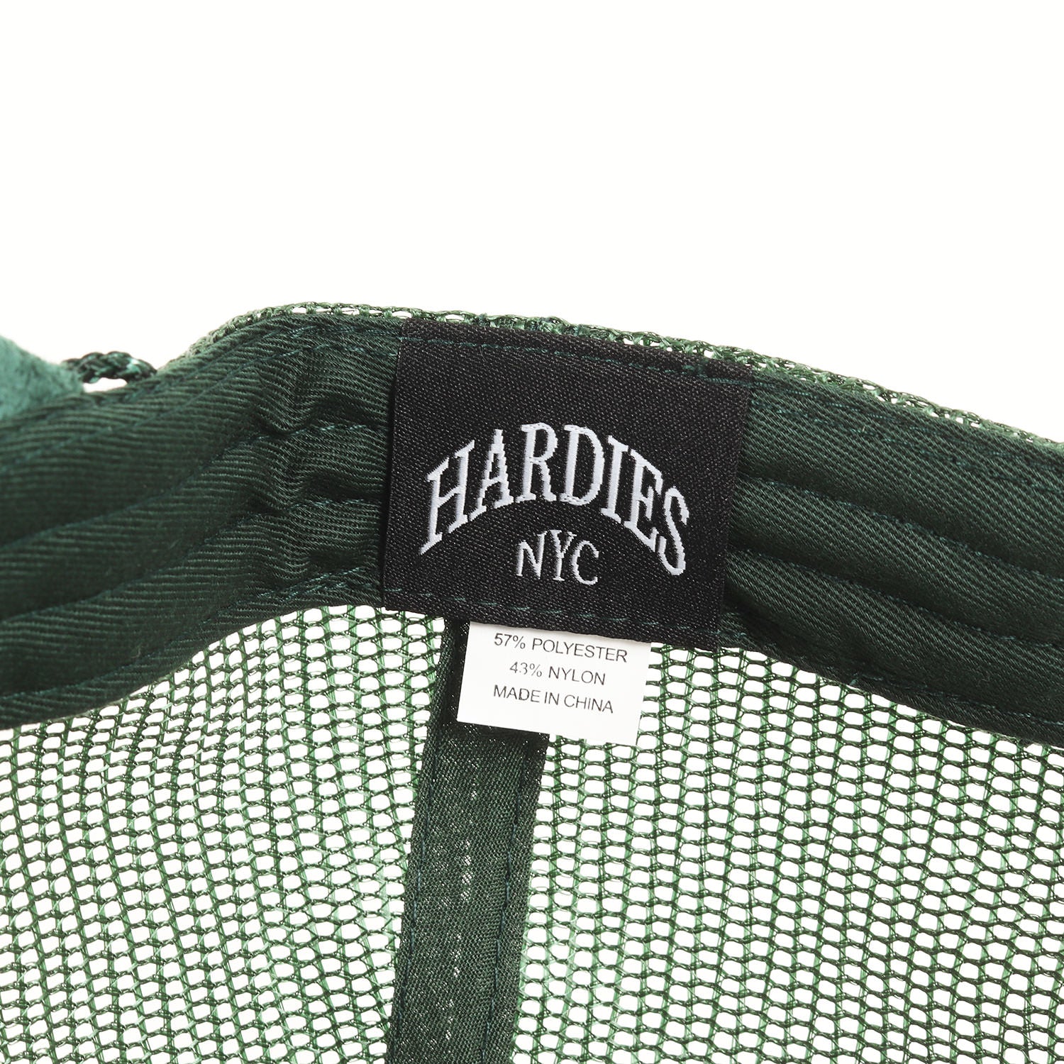 HARDIES NYC メッシュキャップ グリーン HARDIES NYC (ハーディーズ NYC) 25SS フェイクスウェード