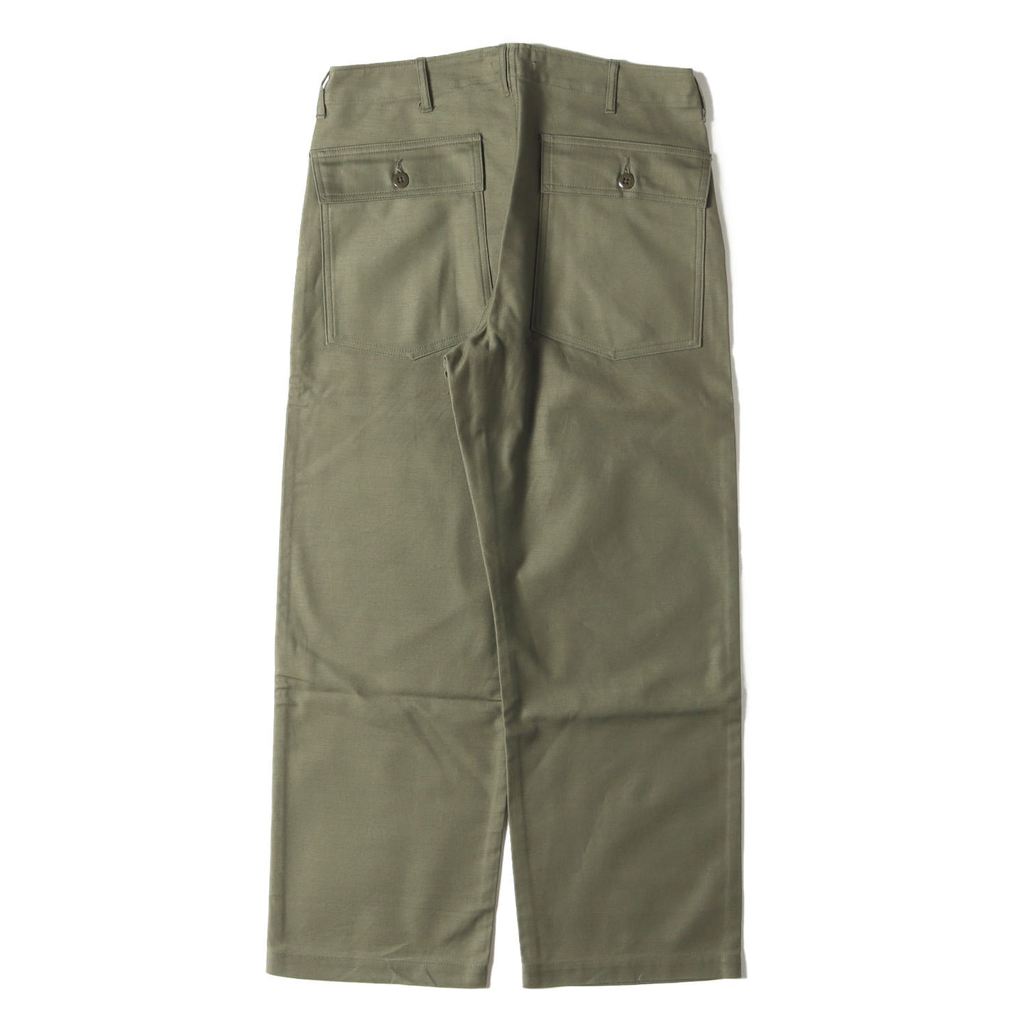 バックサテン ミリタリー ベイカーパンツ(WMILL-TROUSER 02)