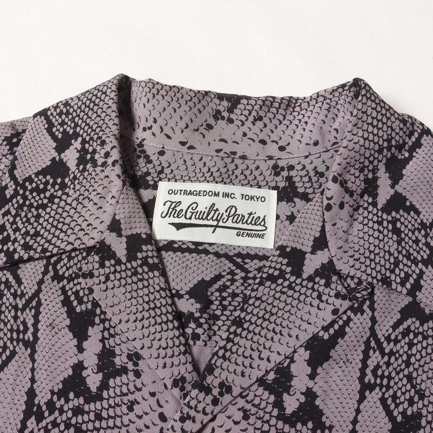 23AW パイソン柄 ハワイアンシャツ / アロハシャツ(HAWAIIAN SHIRT L/S)