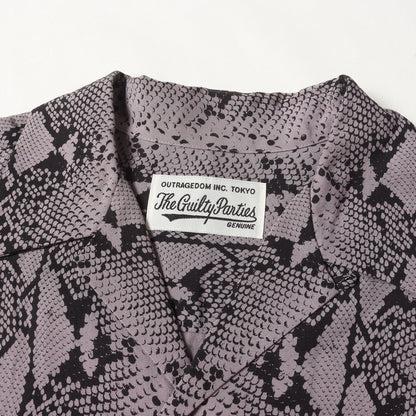 23AW パイソン柄 ハワイアンシャツ / アロハシャツ(HAWAIIAN SHIRT L/S)