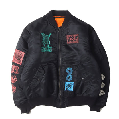 21AW パッチデザイン MA-1 フライトジャケット