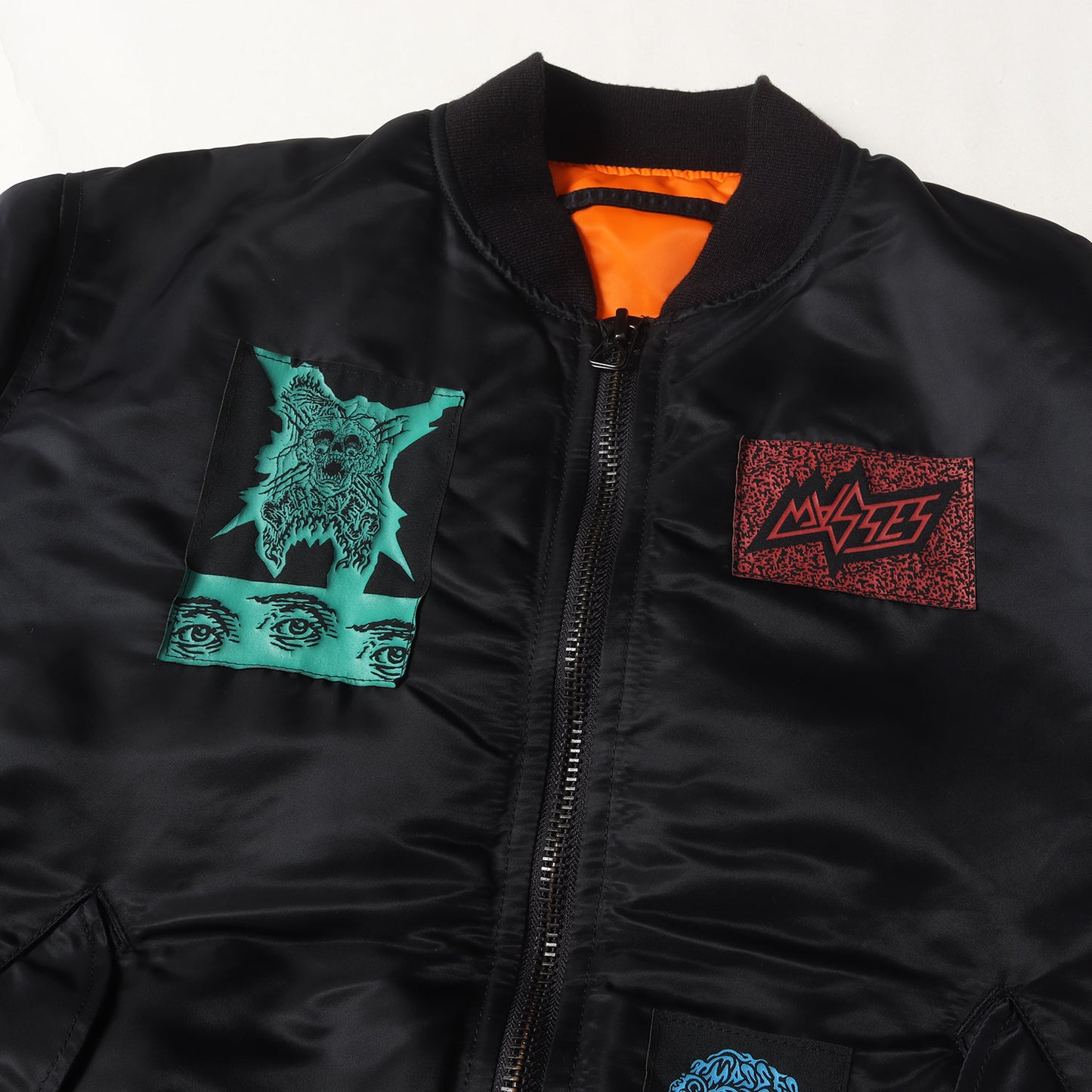 21AW パッチデザイン MA-1 フライトジャケット