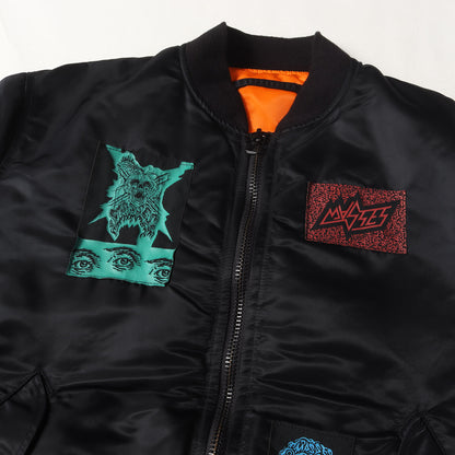 21AW パッチデザイン MA-1 フライトジャケット