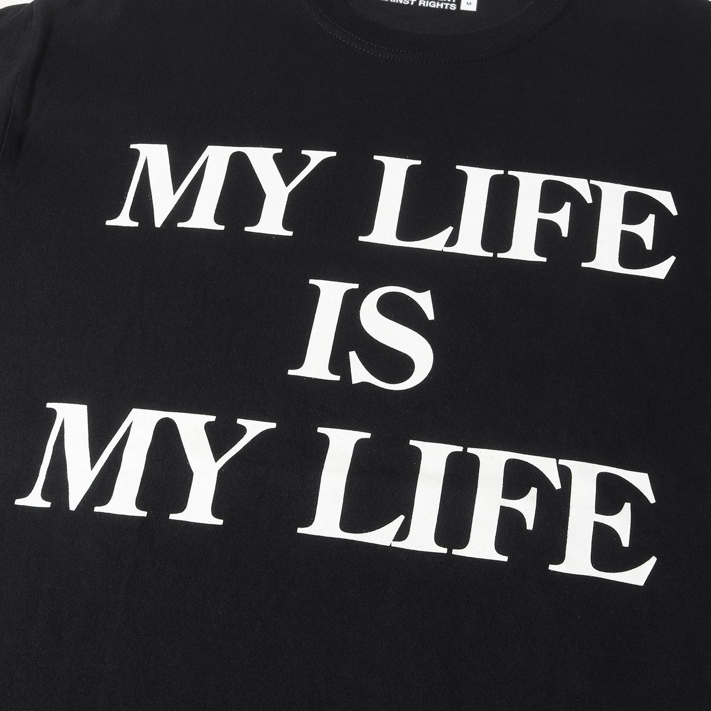 メッセージロゴ クルーネック Tシャツ