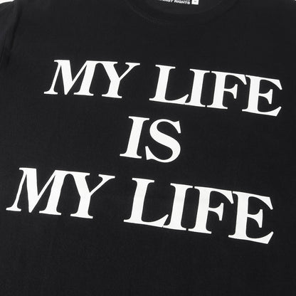 メッセージロゴ クルーネック Tシャツ