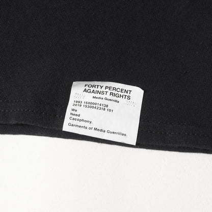 メッセージロゴ クルーネック Tシャツ