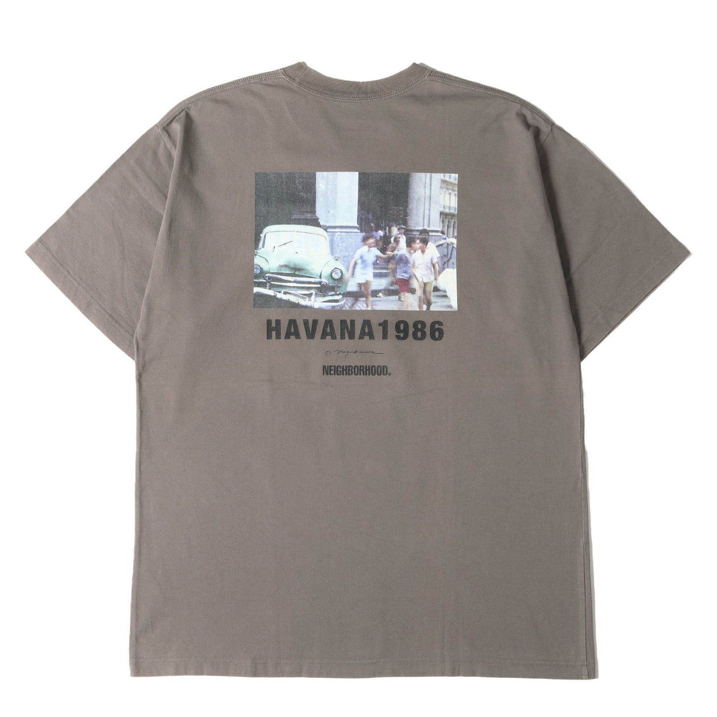 21SS ×長濱治 フォト グラフィック Tシャツ