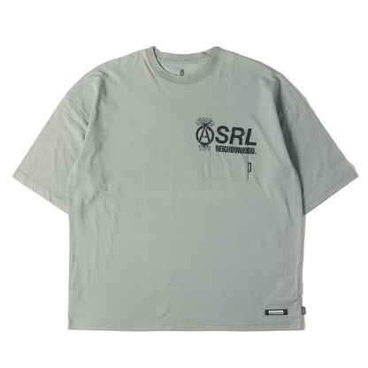 23SS SRL シェルテック オーバーサイズ ポケット Tシャツ(SRL . SHELTECH CREWNECK SS-2)
