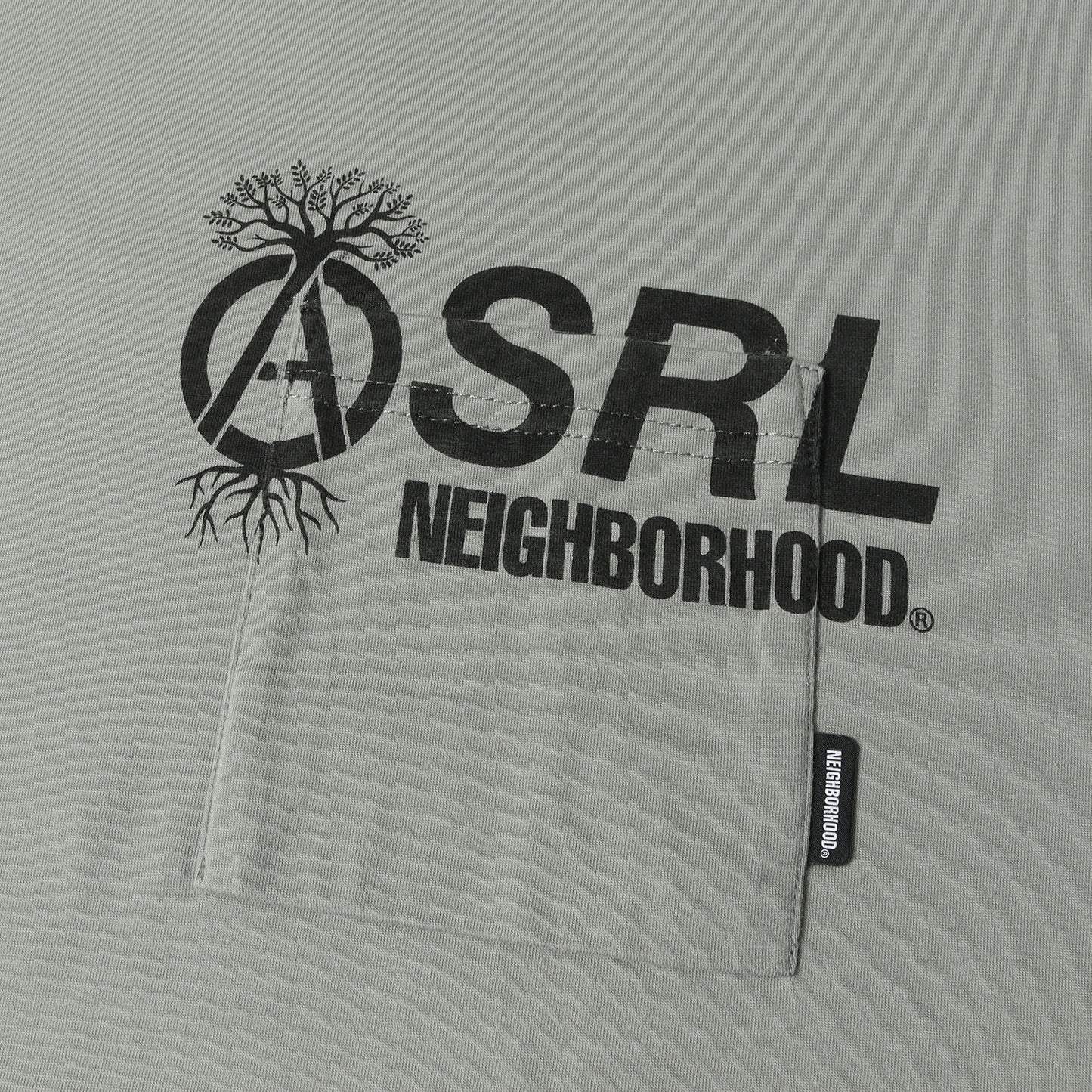 23SS SRL シェルテック オーバーサイズ ポケット Tシャツ(SRL . SHELTECH CREWNECK SS-2)