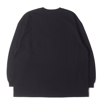 24AW オーバーサイズ ヘビー ロングスリーブ ポケット Tシャツ(Garment Dyed Error Fit L/S Tee)
