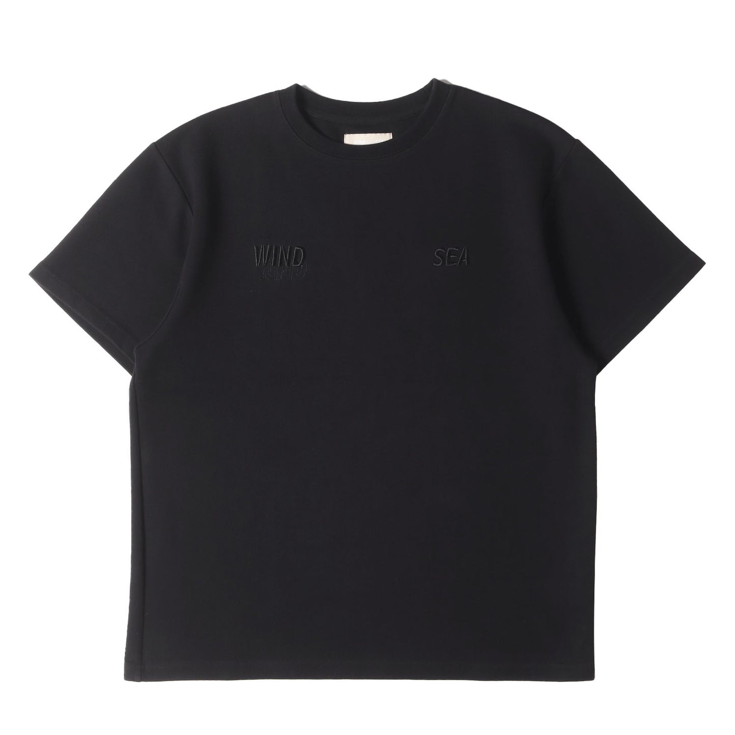 24SS ブランドロゴ刺繍 ポンチ Tシャツ