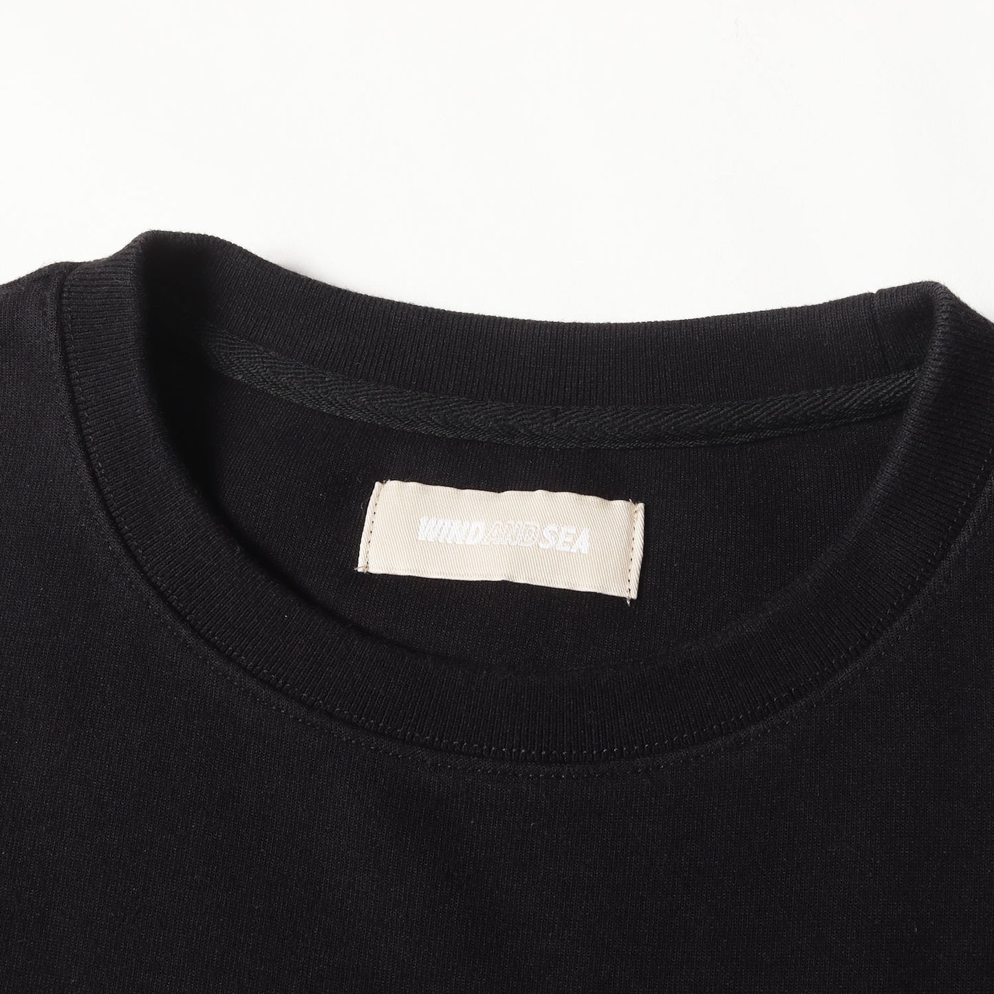 24SS ブランドロゴ刺繍 ポンチ Tシャツ