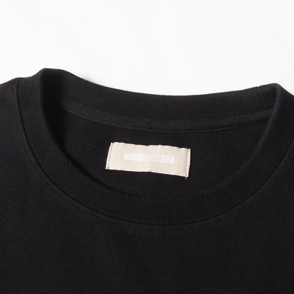 24SS ブランドロゴ刺繍 ポンチ Tシャツ