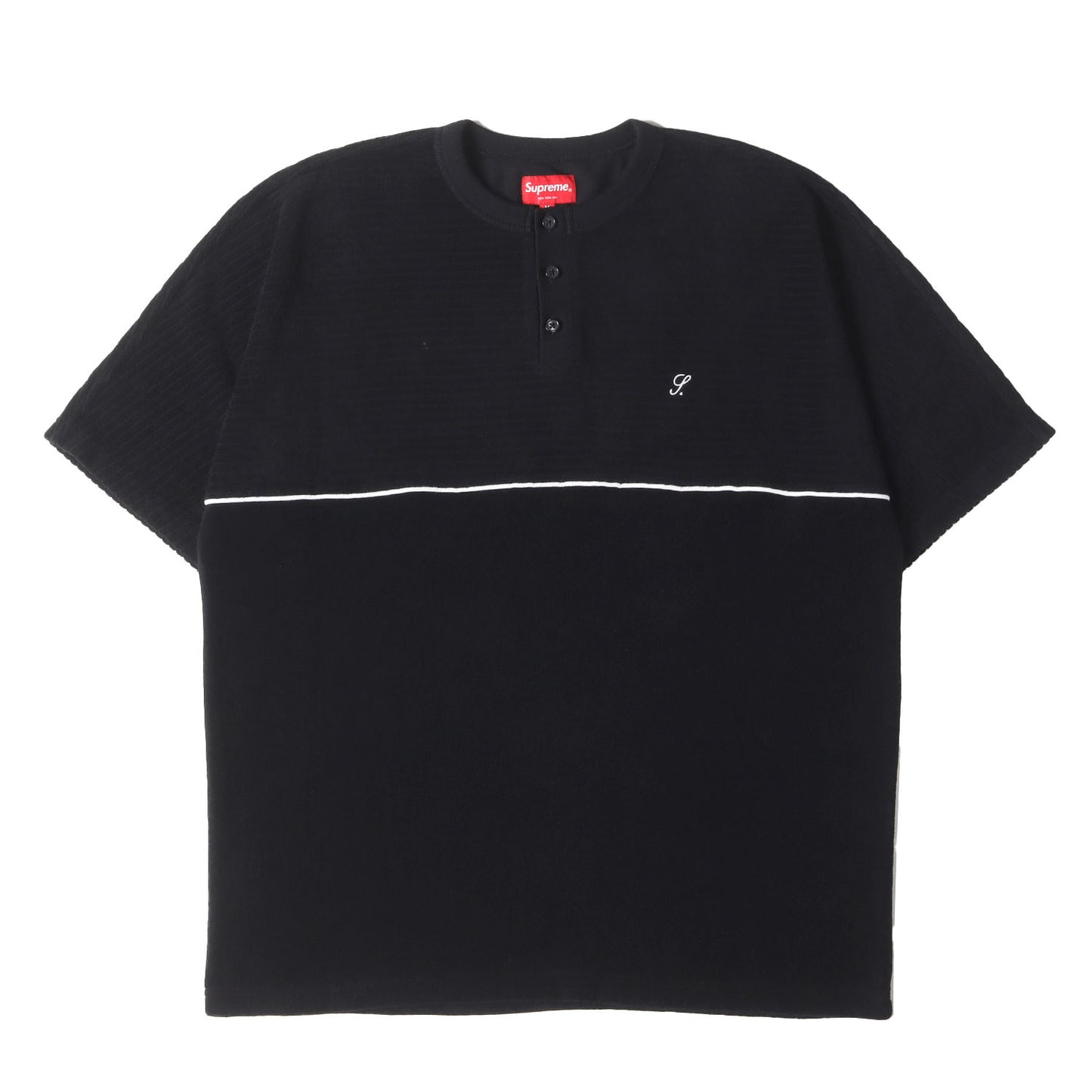 20SS テリー パイル ヘンリーネック Tシャツ(Terry S/S Henley)