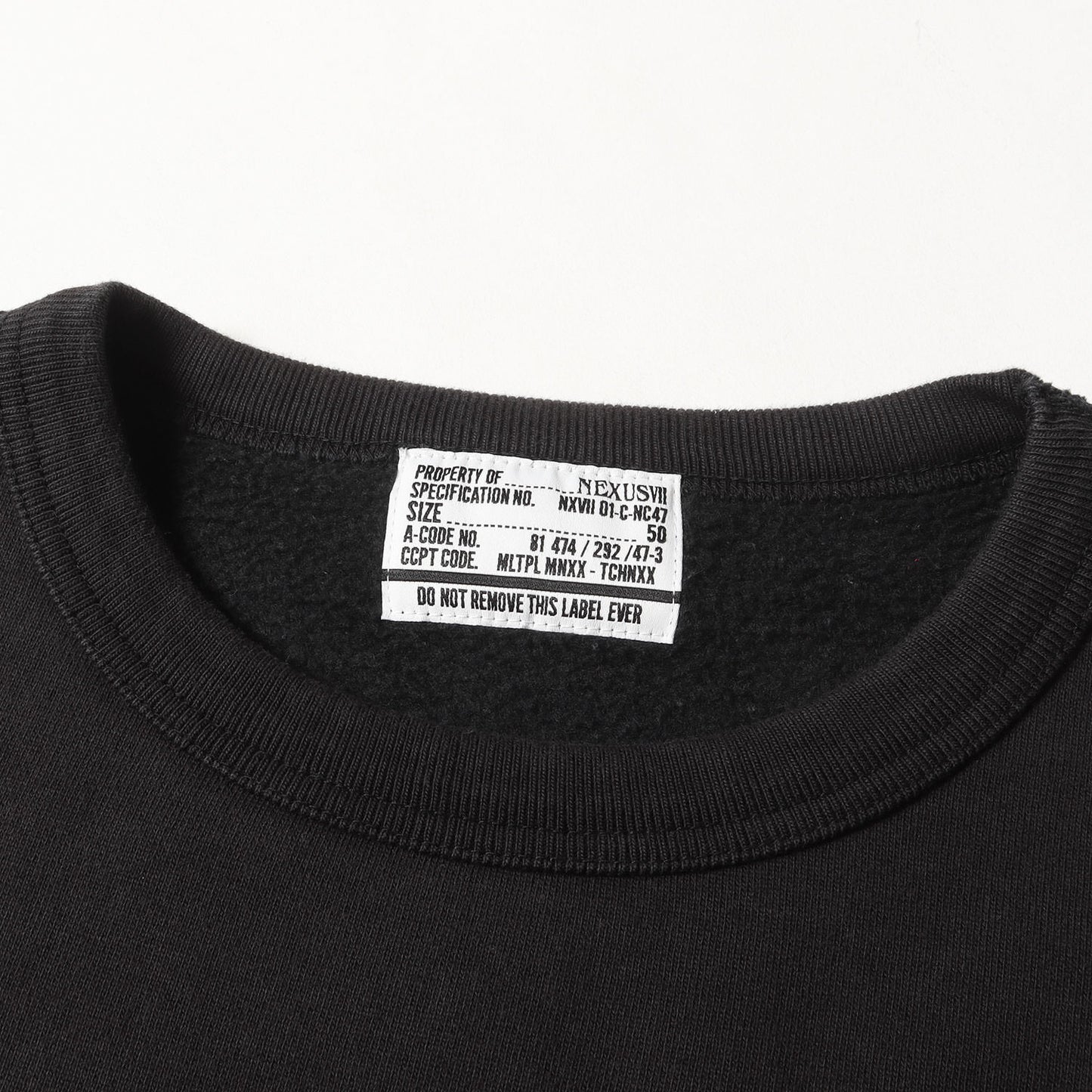 ×Disney シャドウ ミッキーマウス スウェット(SHADOW MICKEY CREW NECK SWEAT)