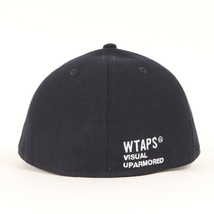 21AW ×NEW ERA WTロゴ刺繍 ベースボールキャップ(59FIFTY LOW PROFILE / CAP / POLY. TWILL)