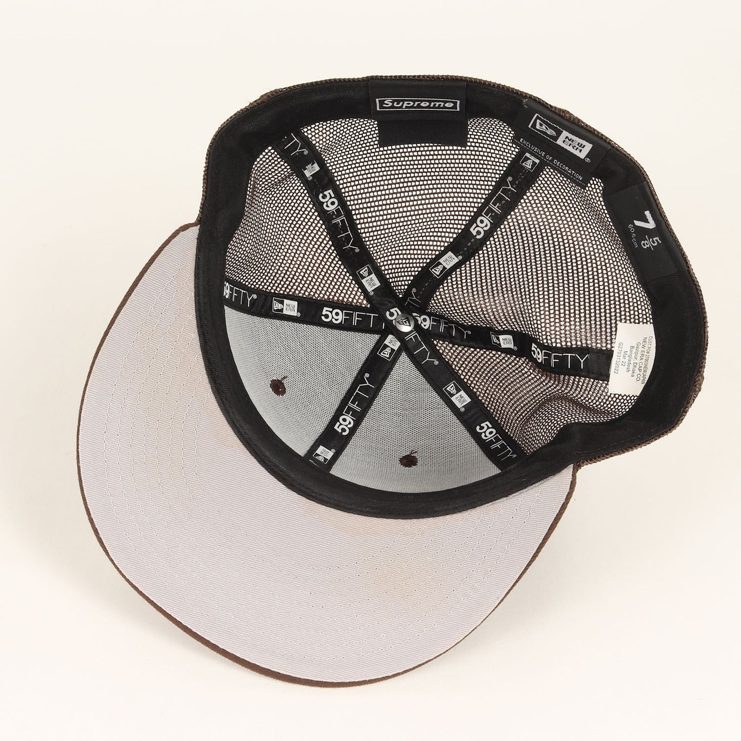 22SS ×NEW ERA BOXロゴ ベースボール メッシュキャップ(Box Logo Mesh Back New Era)