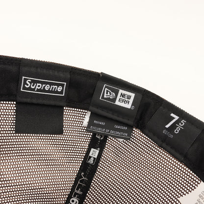 22SS ×NEW ERA BOXロゴ ベースボール メッシュキャップ(Box Logo Mesh Back New Era)