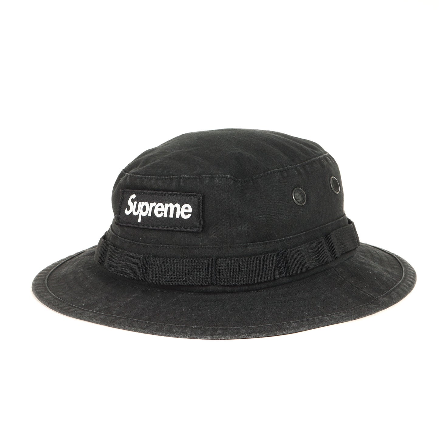 24SS ウォッシュド バックサテン ブーニーハット(Washed Canvas Boonie)